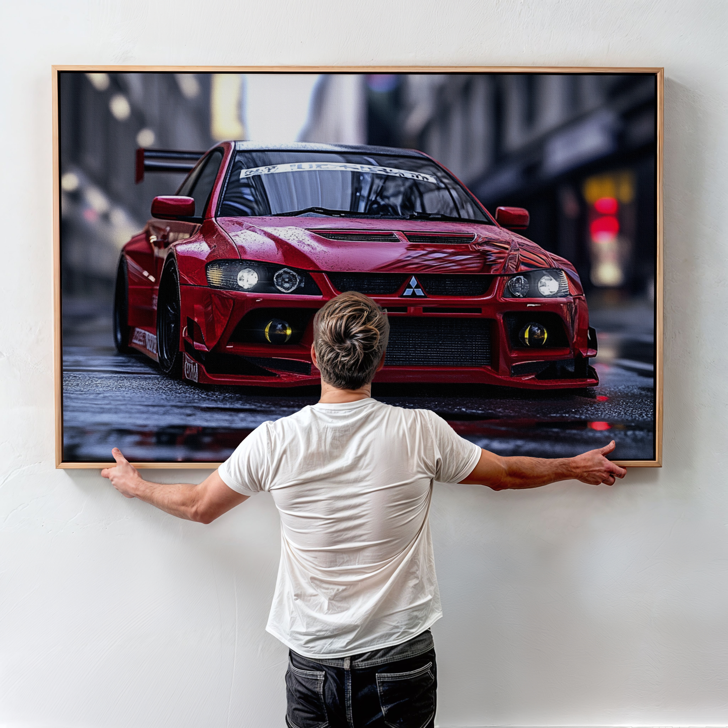 EVO LANCER CANVAS ART