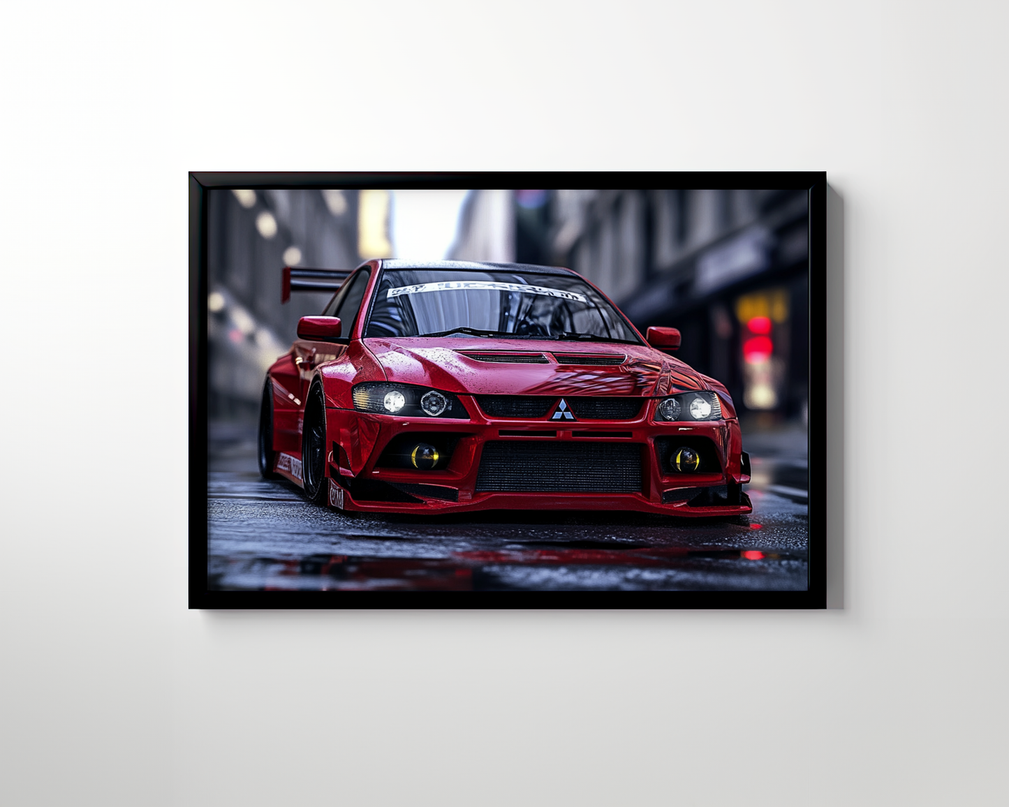 EVO LANCER CANVAS ART