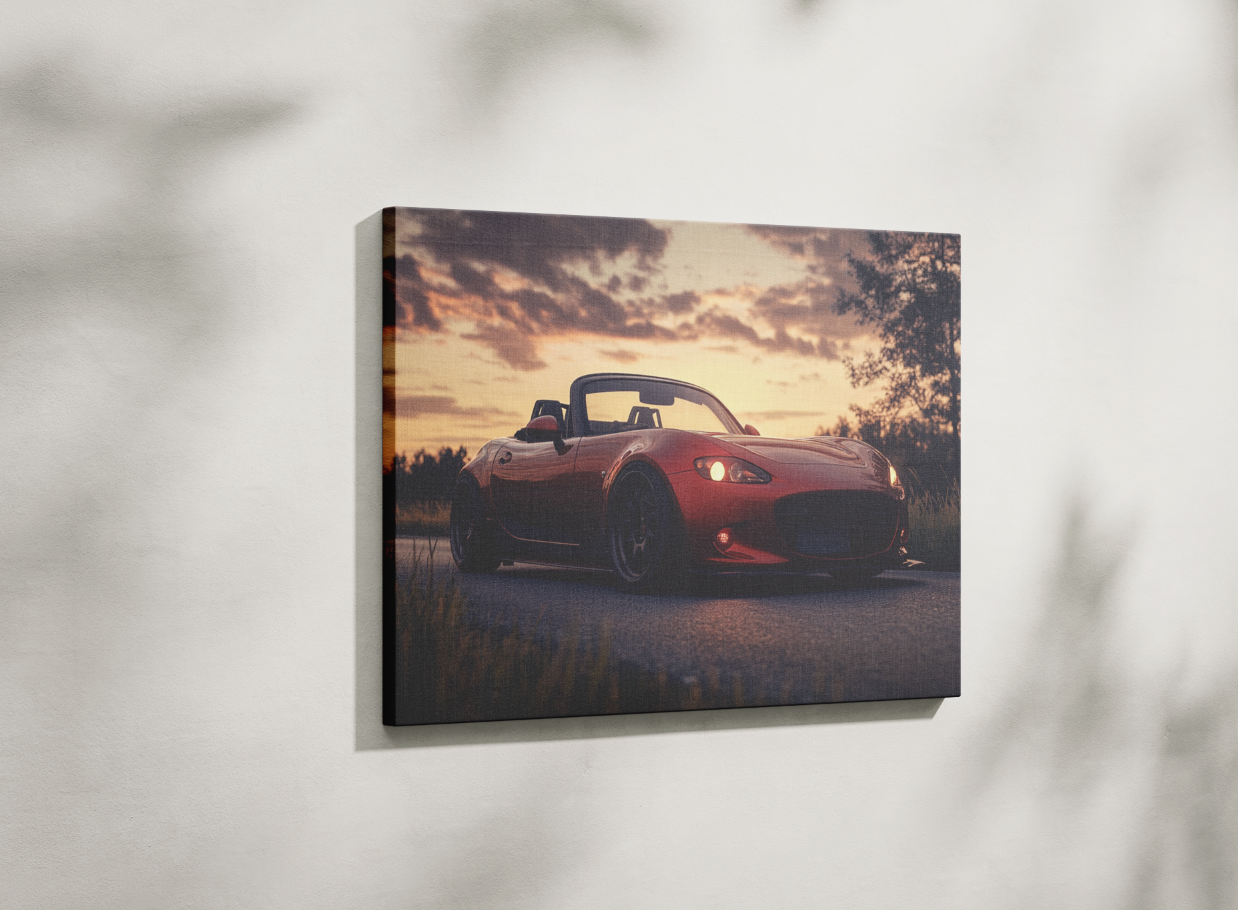 MIATA CANVAS ART