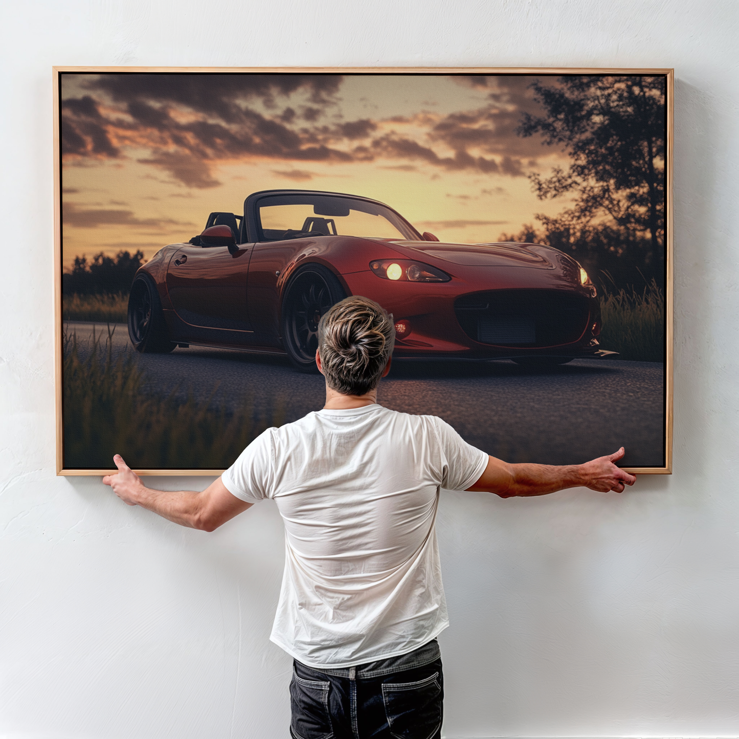 MIATA CANVAS ART