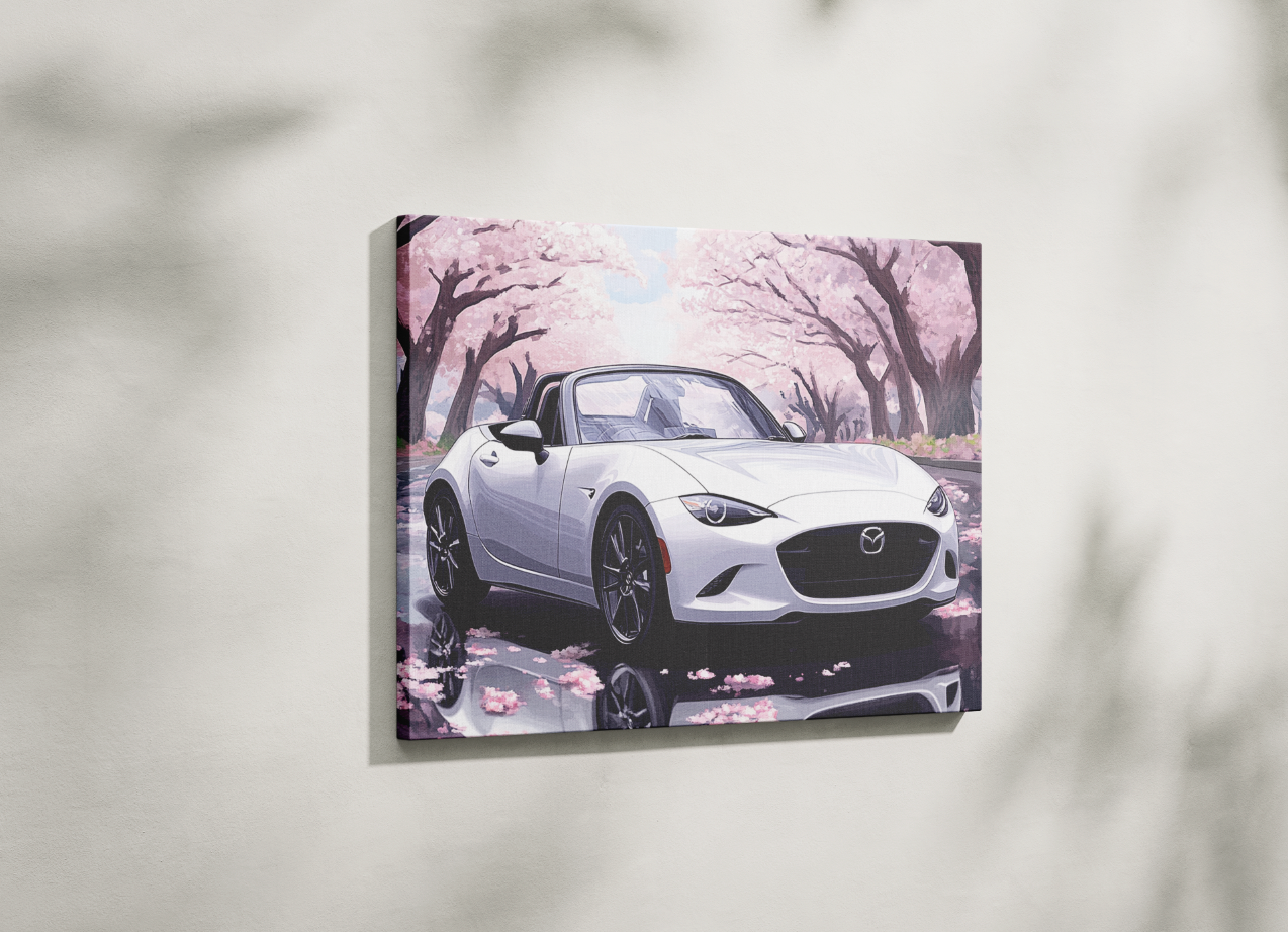 MIATA CANVAS ART