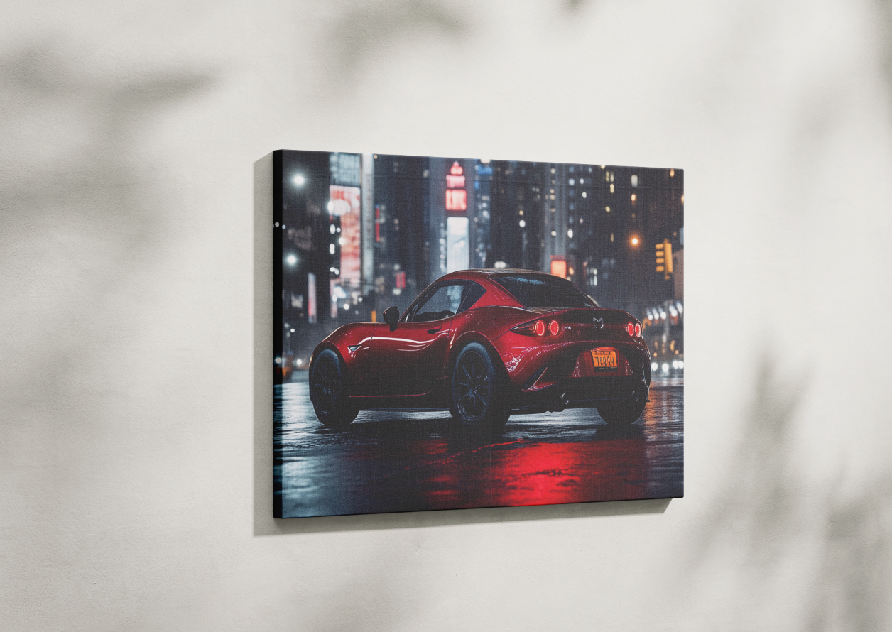 MIATA CANVAS ART