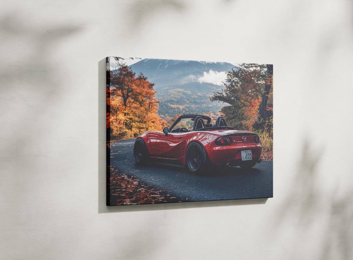 MIATA CANVAS ART