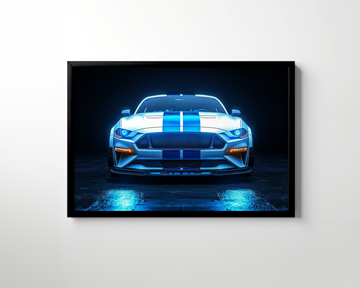 MUSTANG CANVAS ART