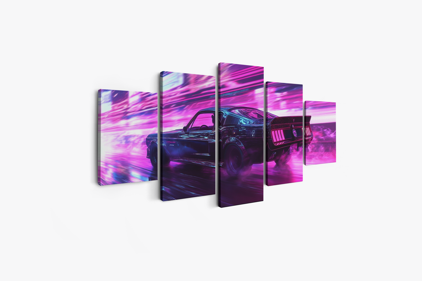 MUSTANG CANVAS ART