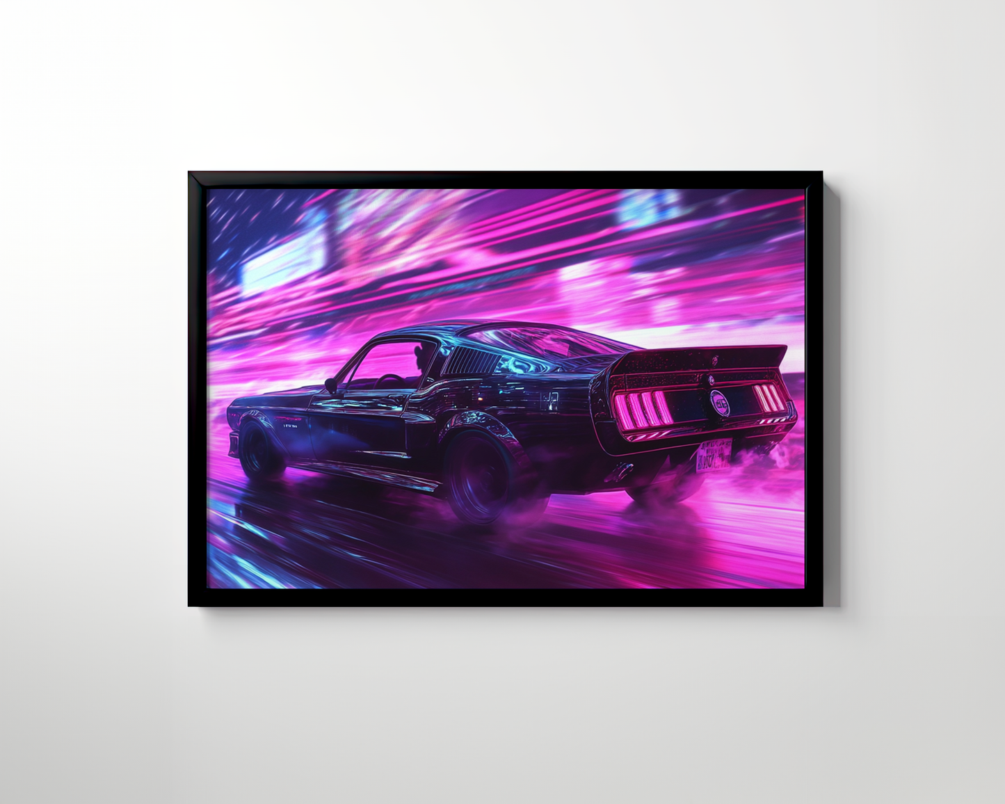 MUSTANG CANVAS ART