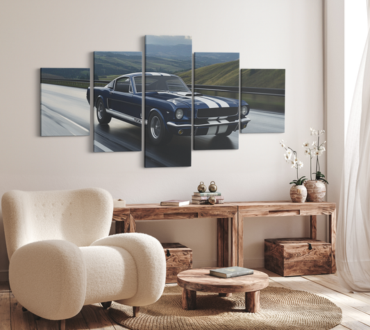 MUSTANG CANVAS ART