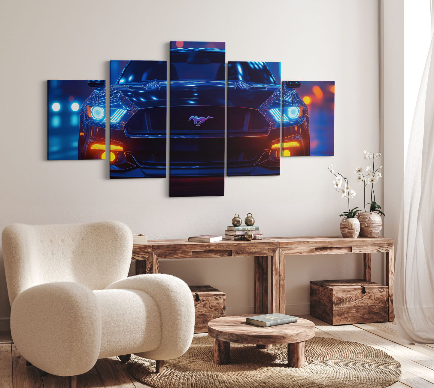 MUSTANG CANVAS ART