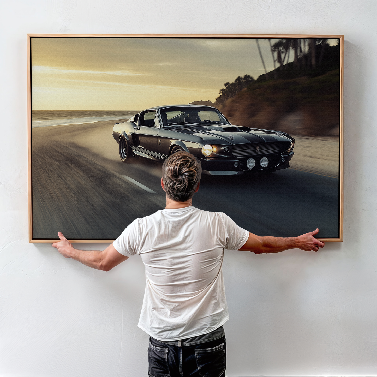 MUSTANG CANVAS ART