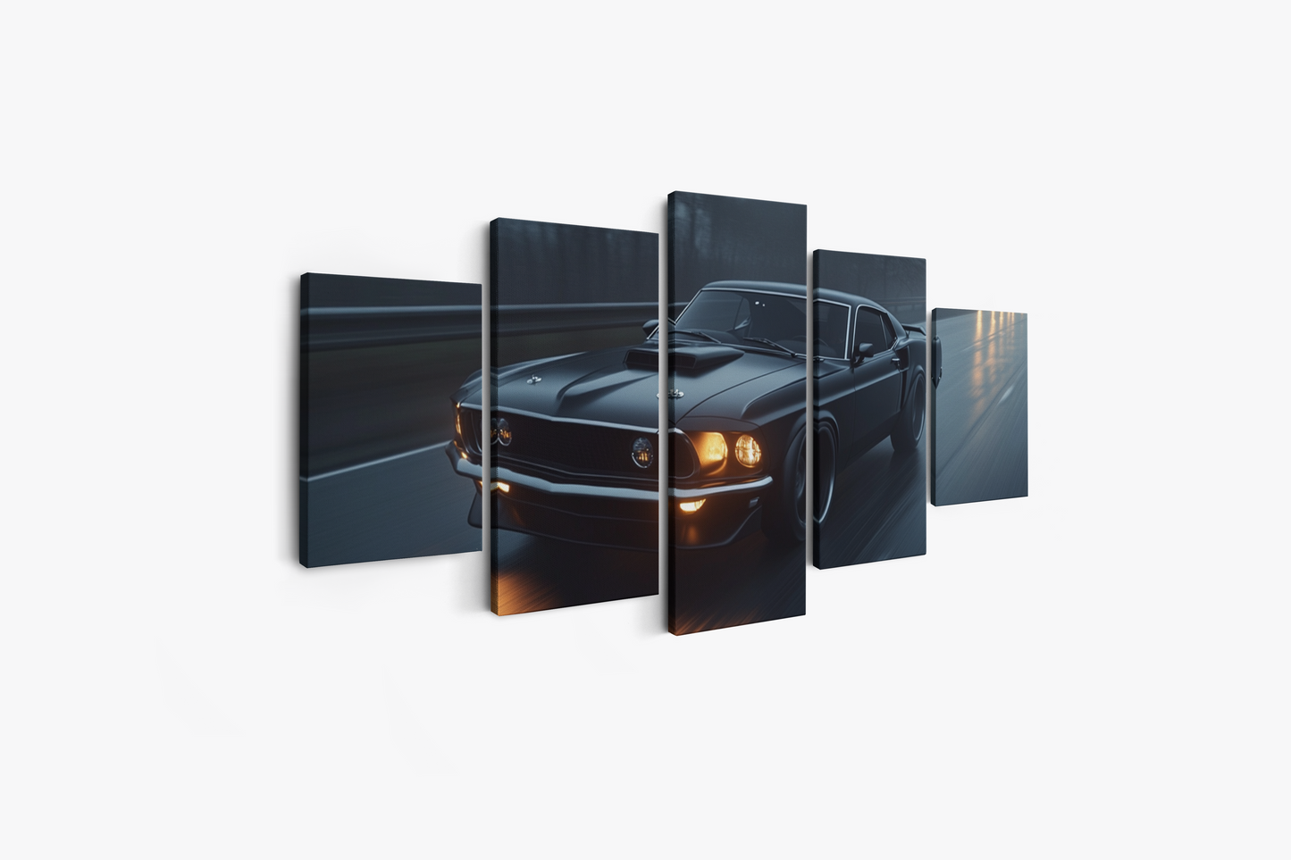 MUSTANG CANVAS ART