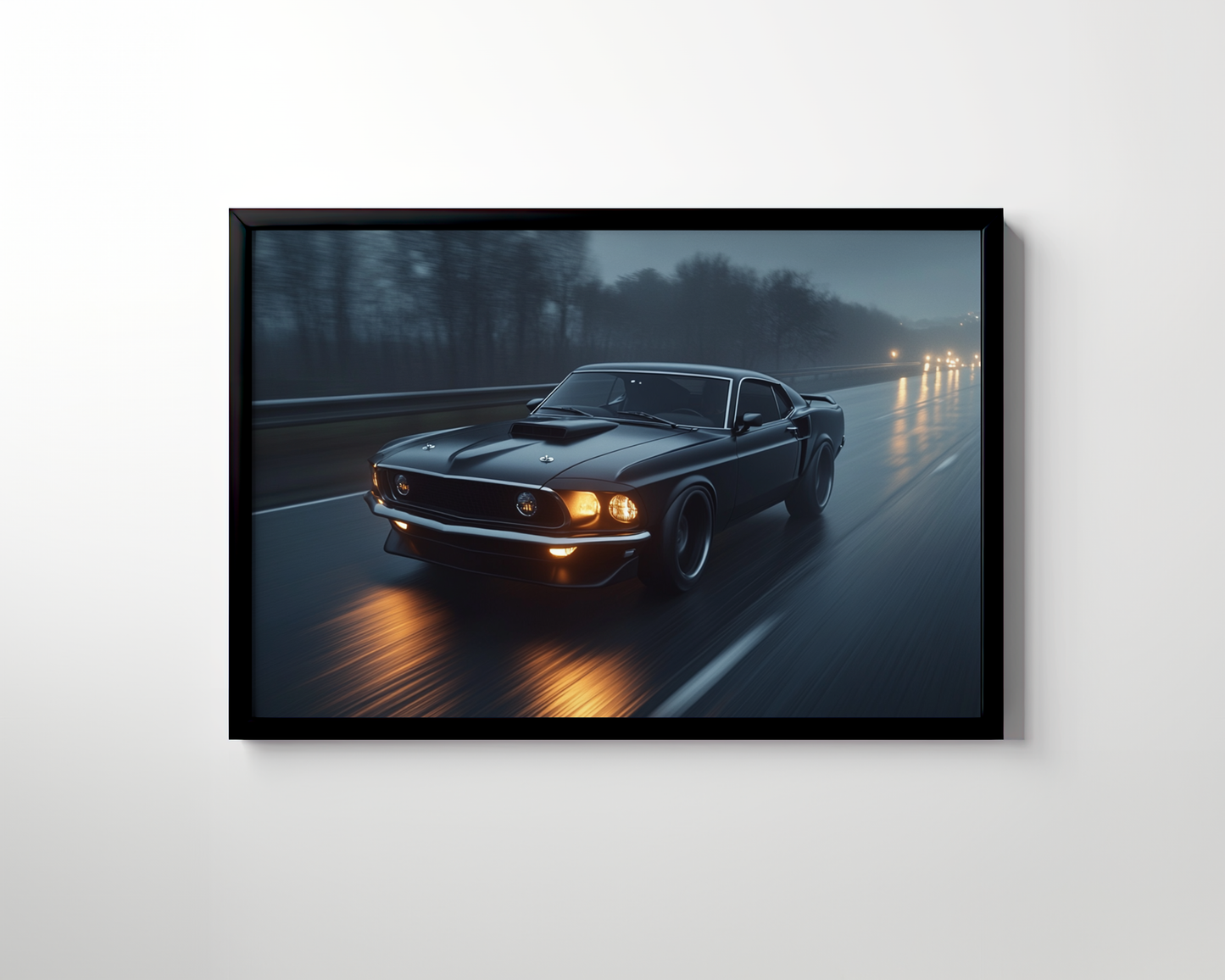 MUSTANG CANVAS ART