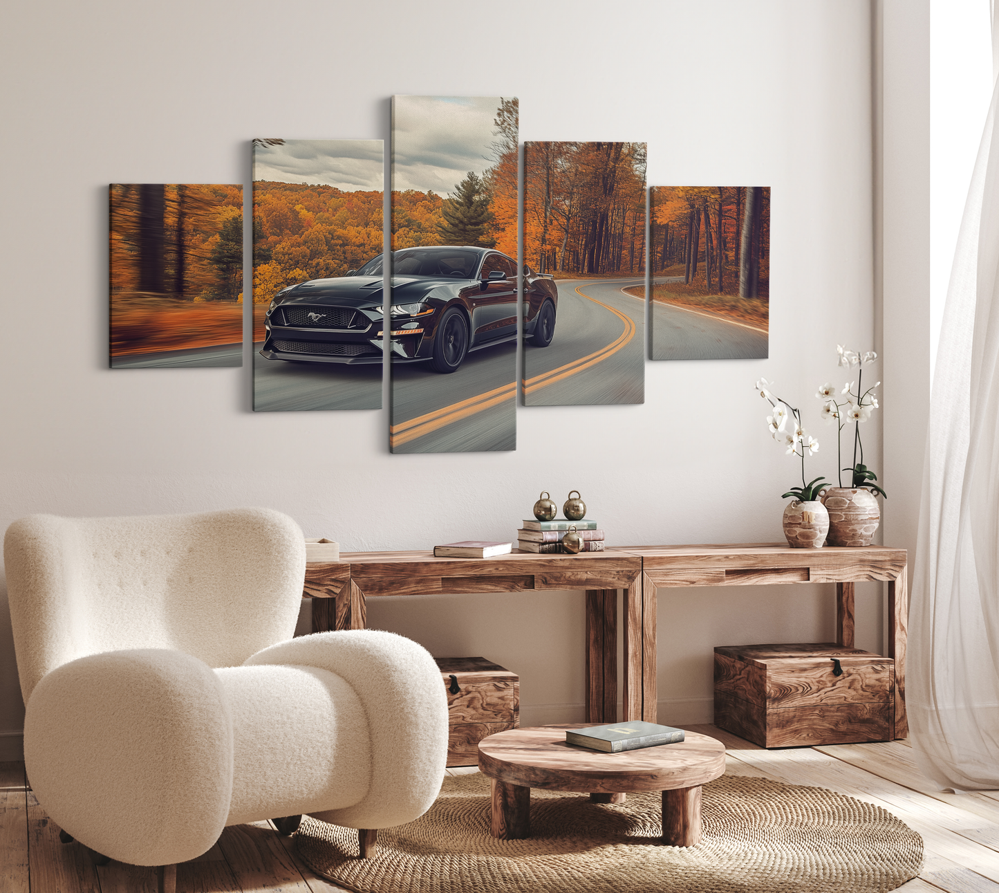 MUSTANG CANVAS ART