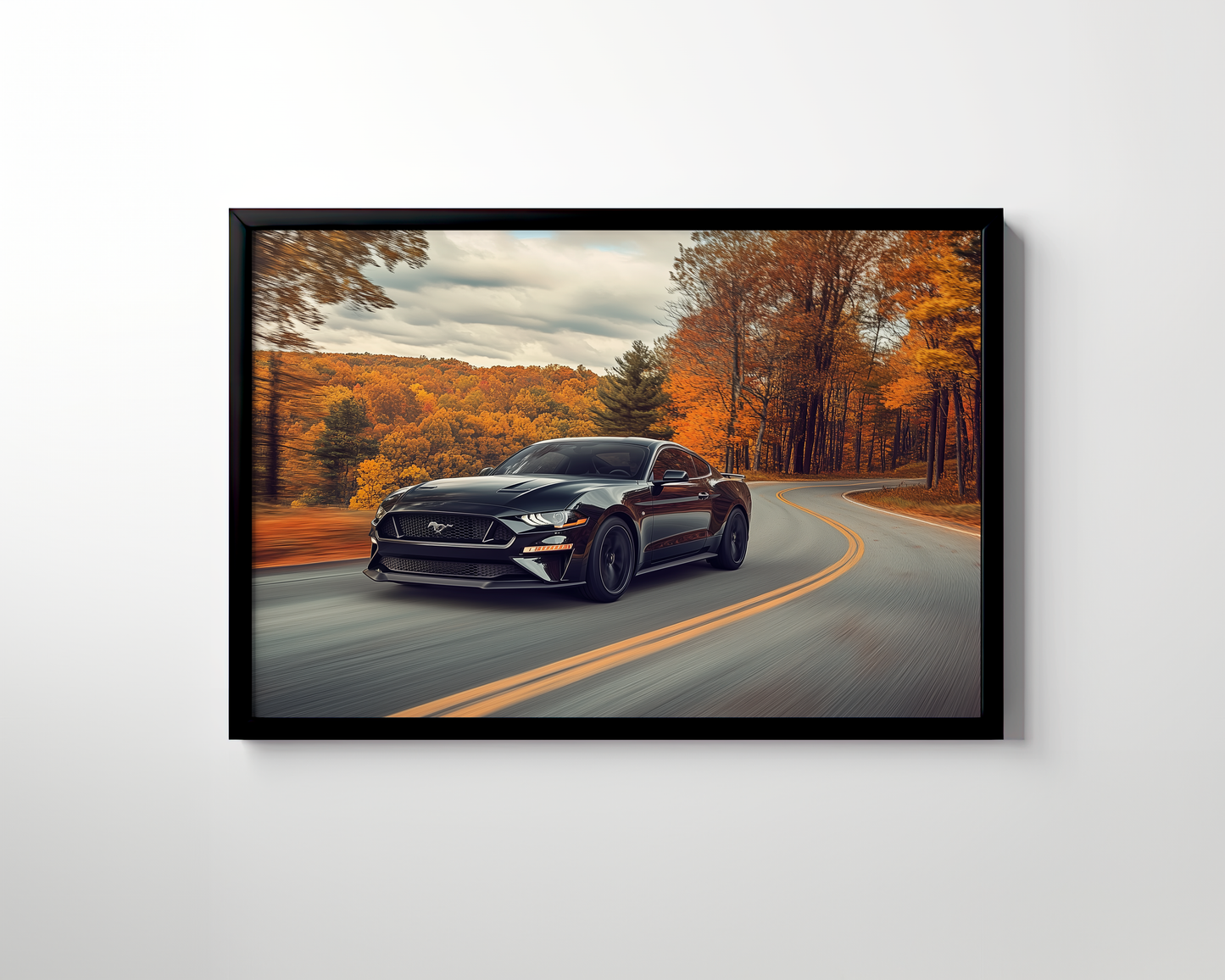 MUSTANG CANVAS ART