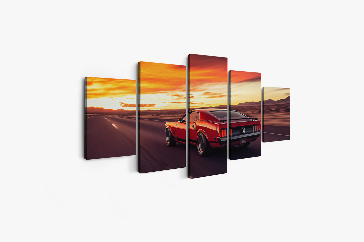 MUSTANG CANVAS ART