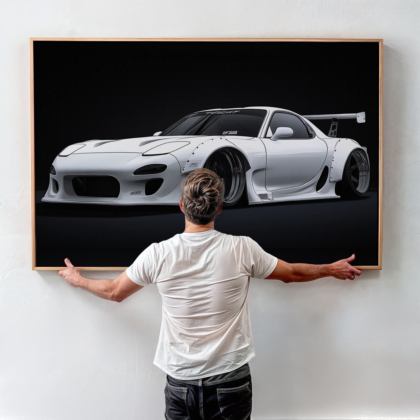 RX7 CANVAS WALL ART