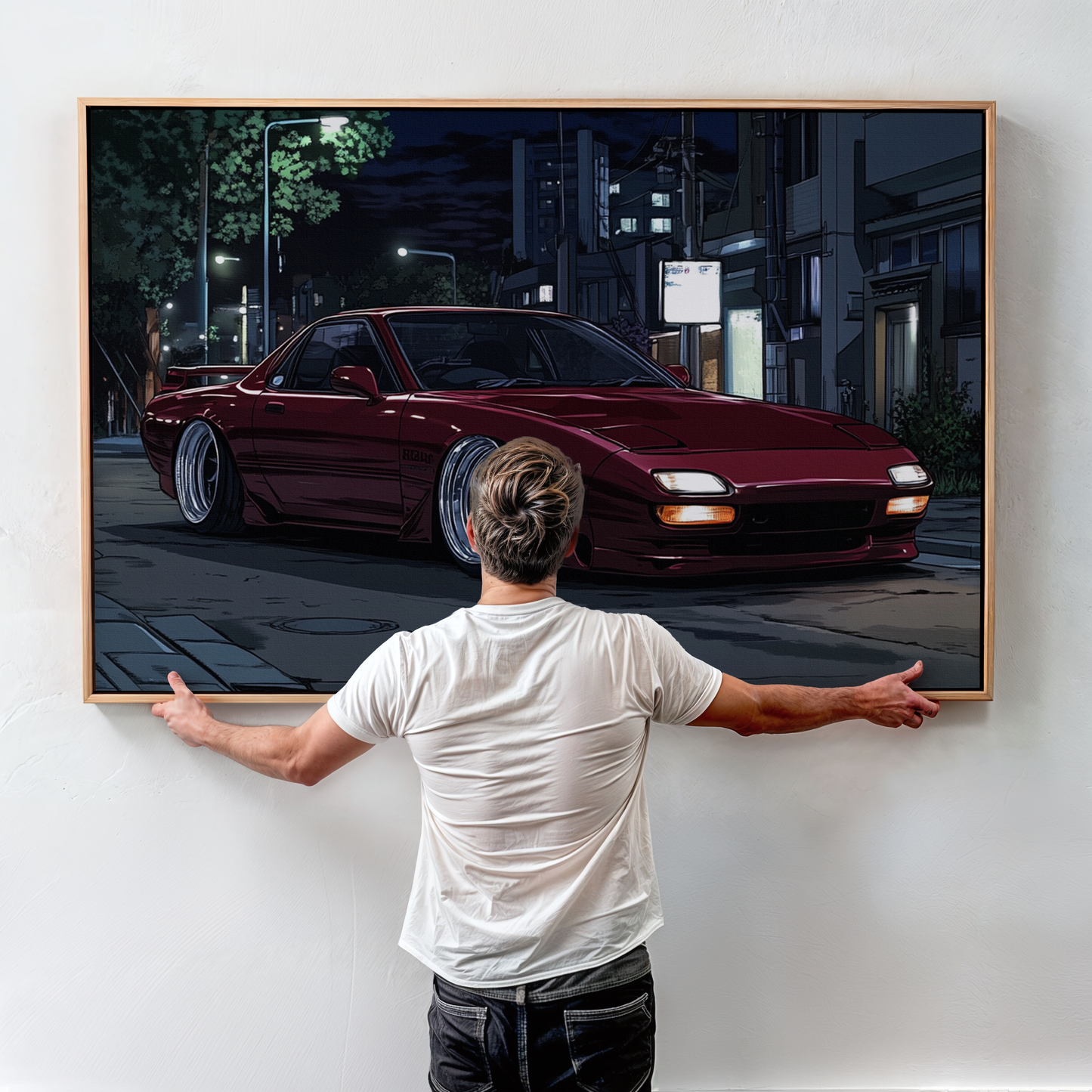 RX7 CANVAS WALL ART