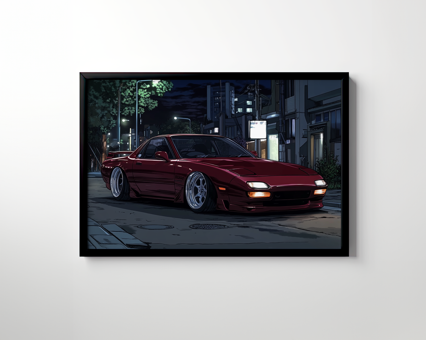 RX7 CANVAS WALL ART