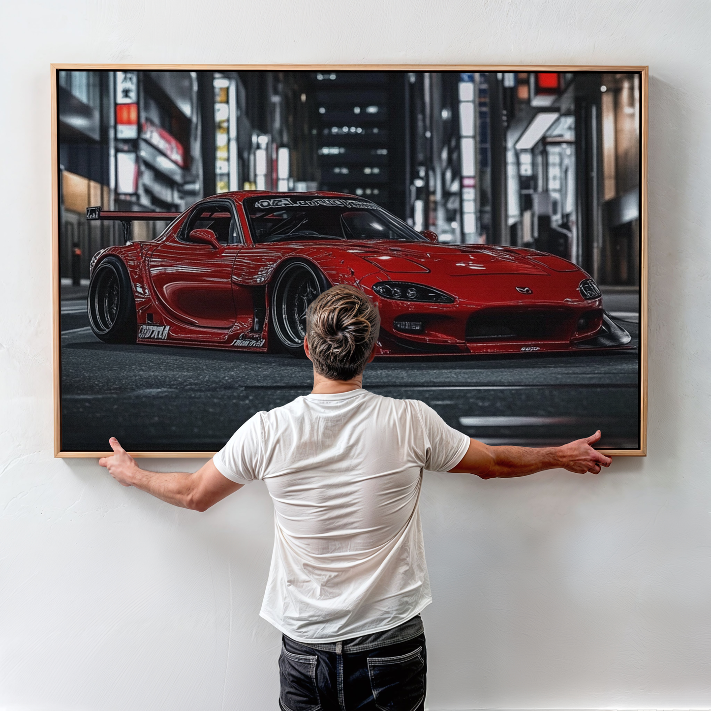 RX7 CANVAS WALL ART