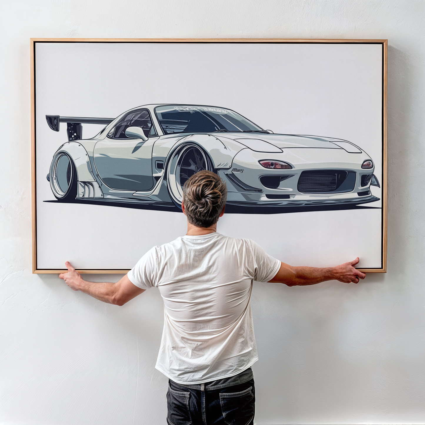 RX7 CANVAS WALL ART