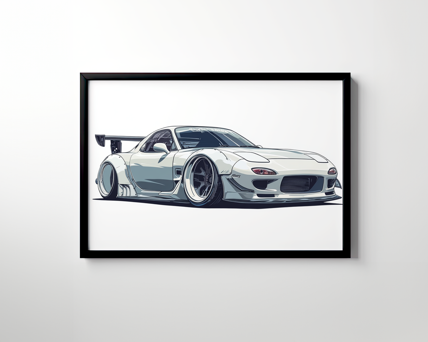 RX7 CANVAS WALL ART