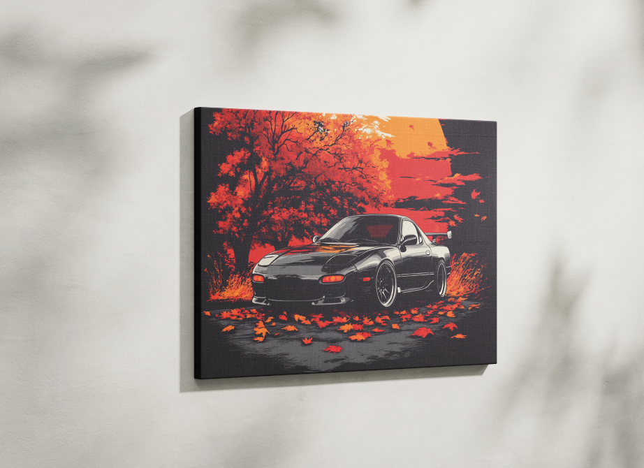 RX7 CANVAS WALL ART