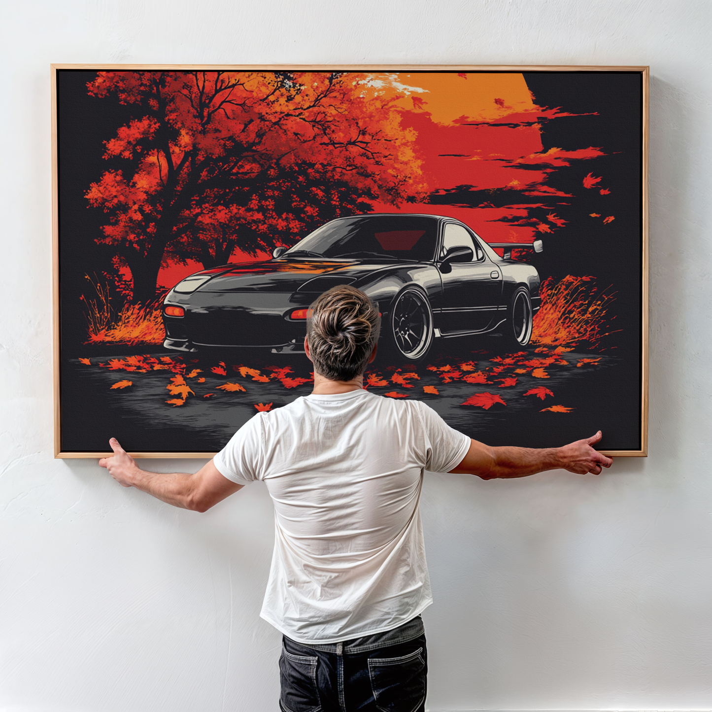 RX7 CANVAS WALL ART