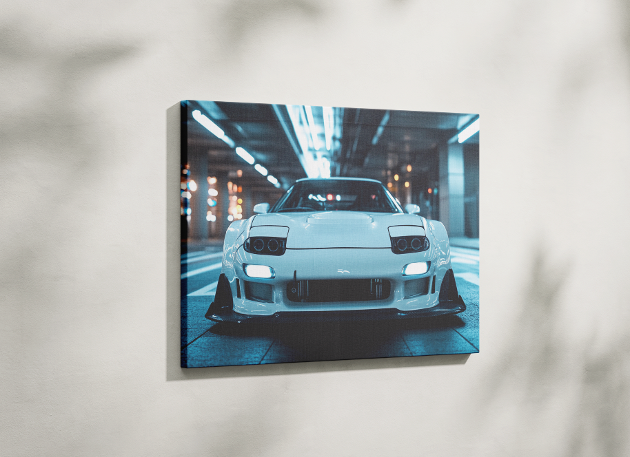 RX7 CANVAS WALL ART