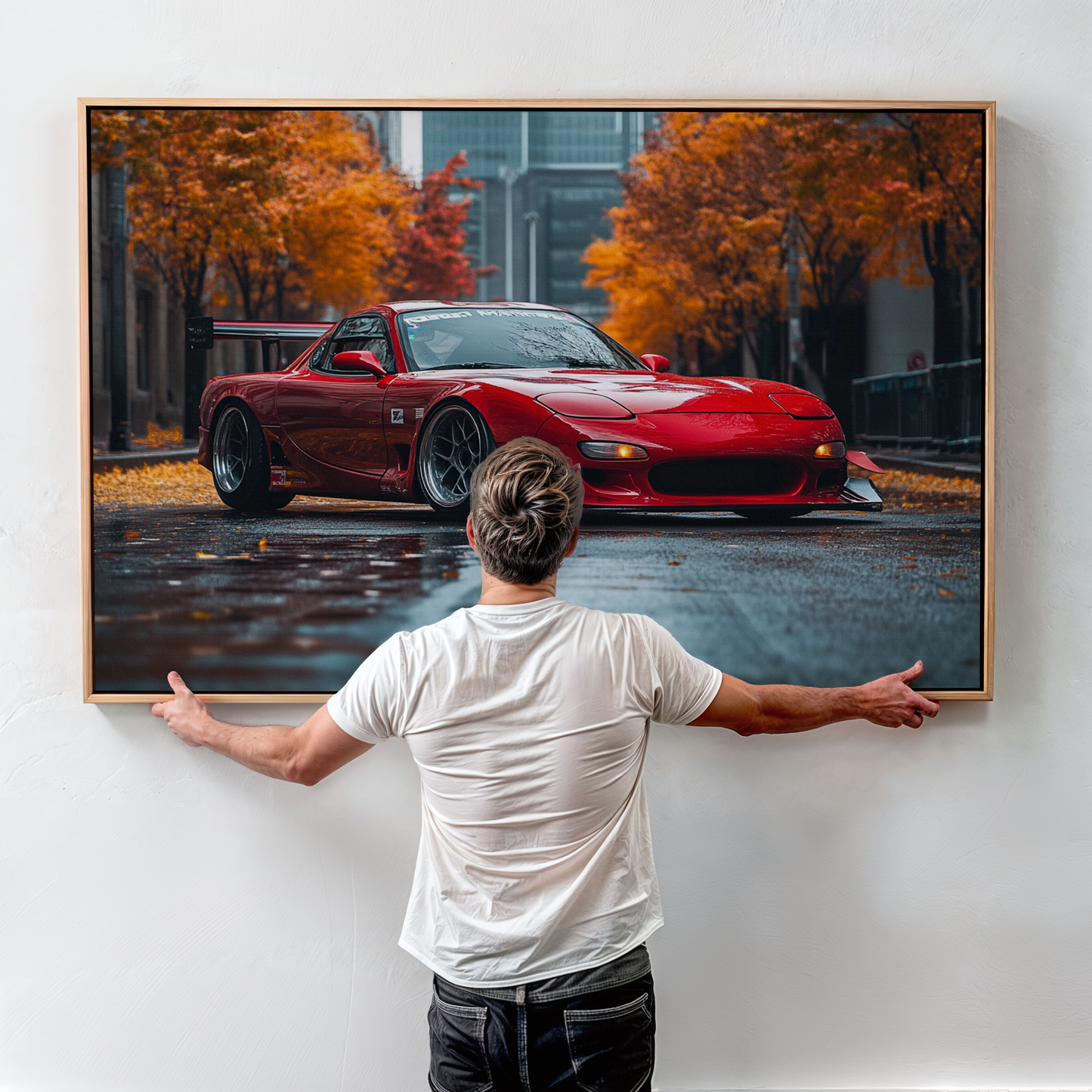 RX7 CANVAS WALL ART