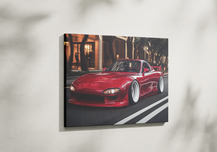 RX7 CANVAS WALL ART