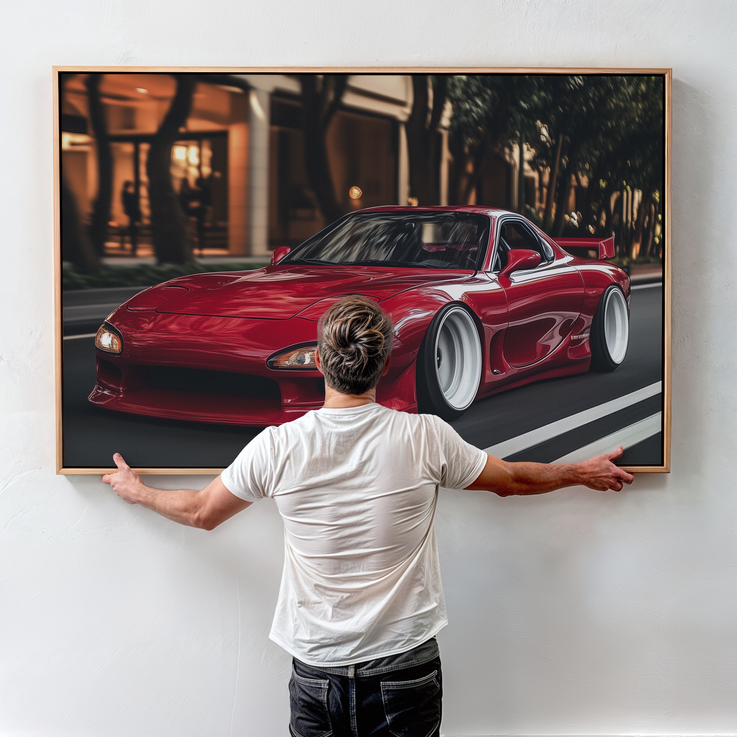 RX7 CANVAS WALL ART