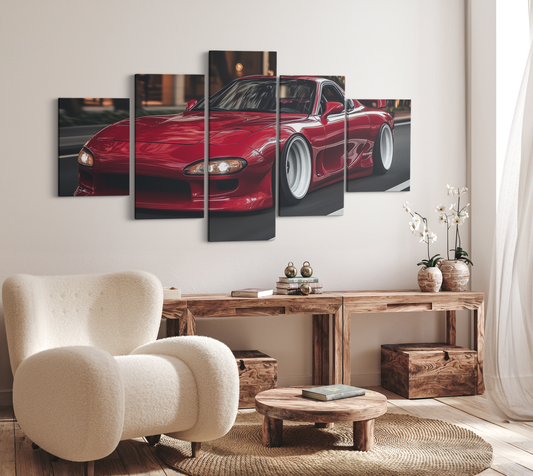 RX7 CANVAS WALL ART