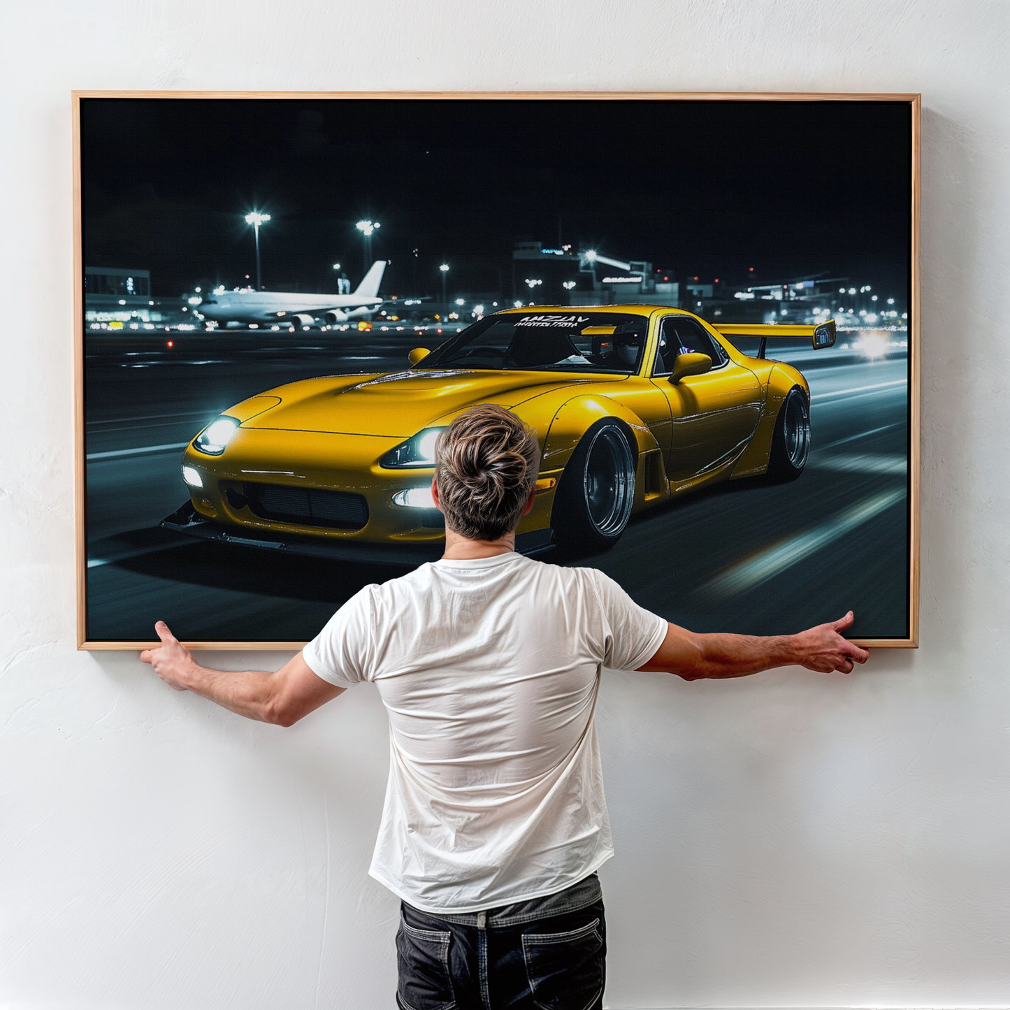 RX7 CANVAS WALL ART