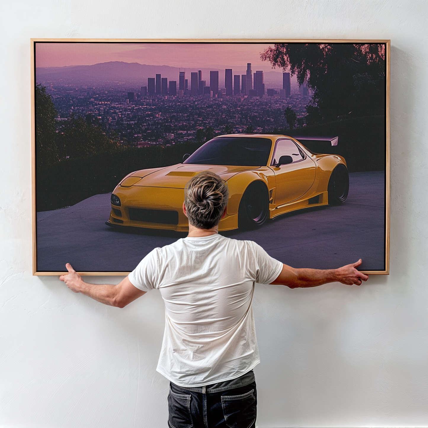 RX7 CANVAS WALL ART