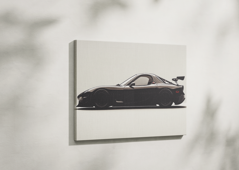 RX7 CANVAS WALL ART