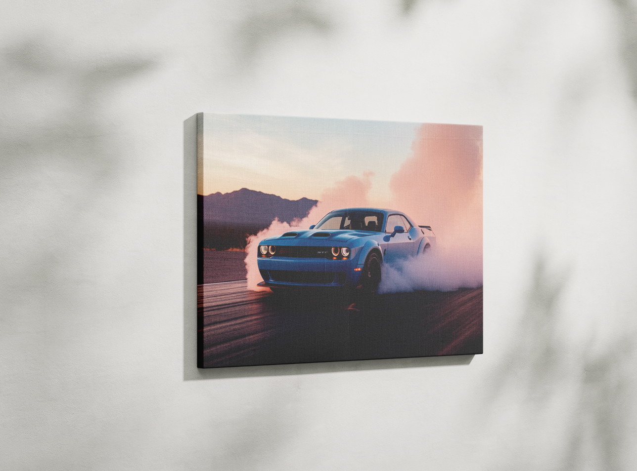 DODGE CHALLENGER CANVAS ART