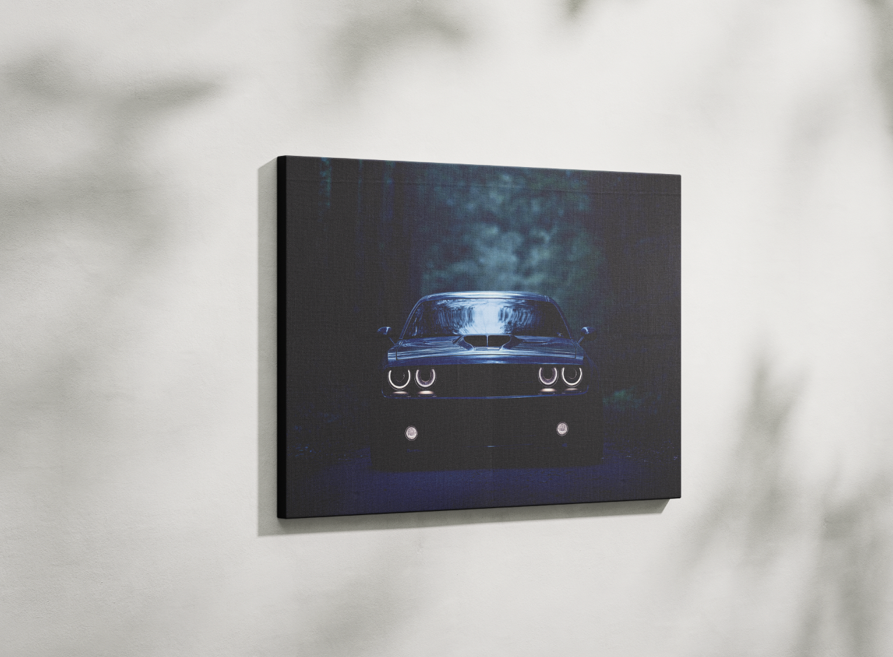 DODGE CHALLENGER CANVAS ART