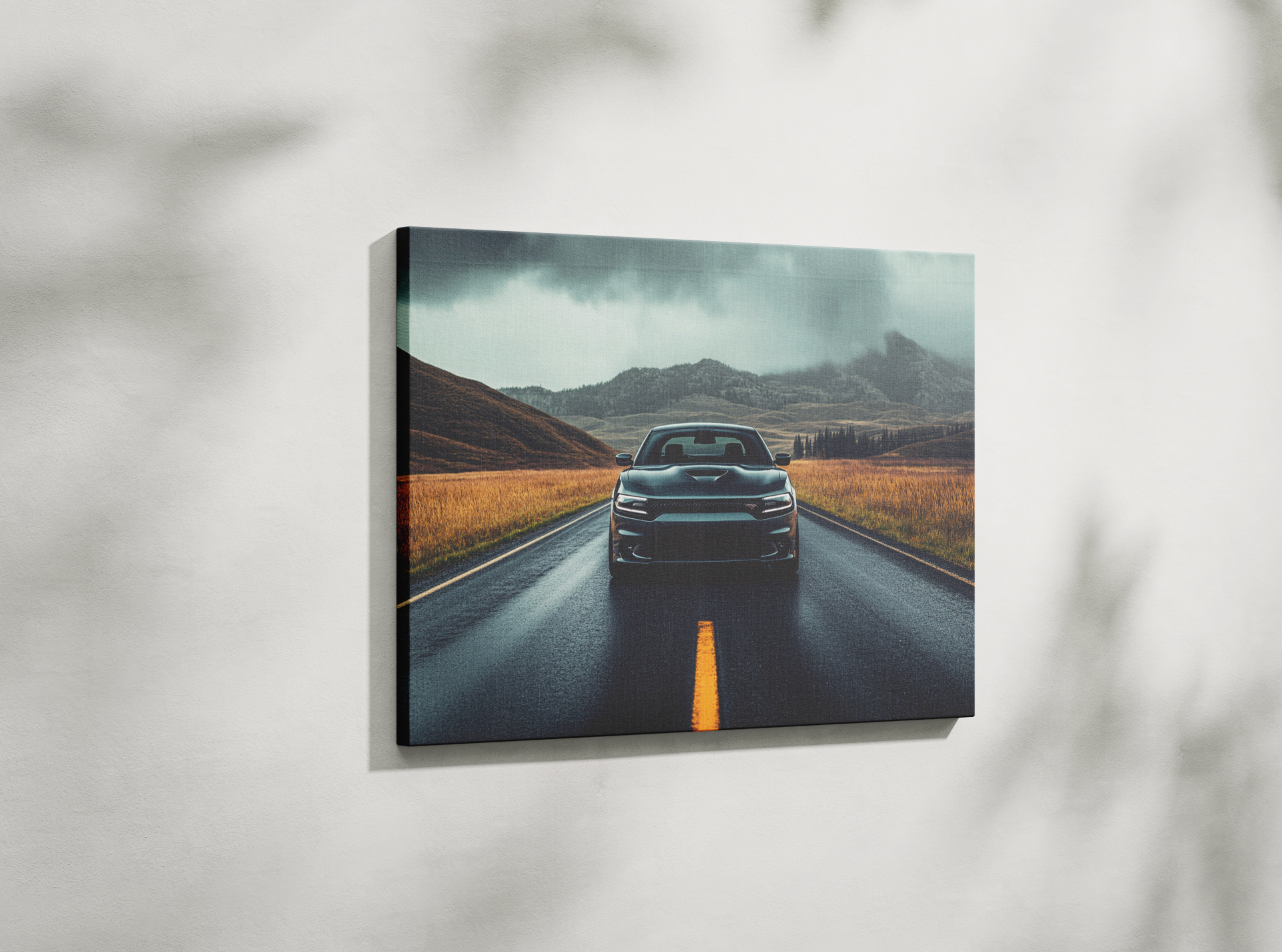 DODGE CHALLENGER CANVAS ART