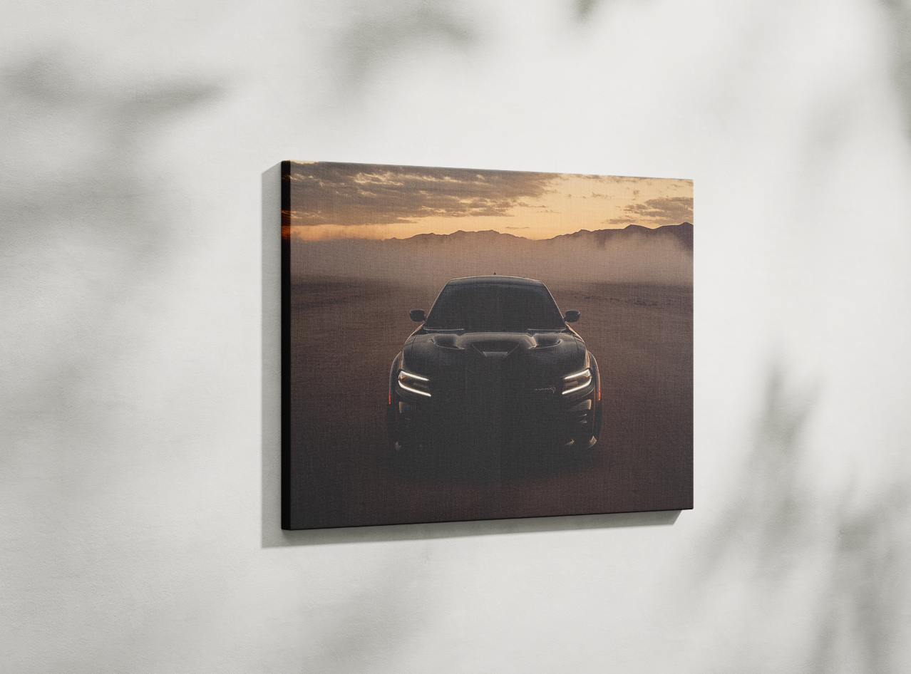 DODGE CHALLENGER CANVAS ART