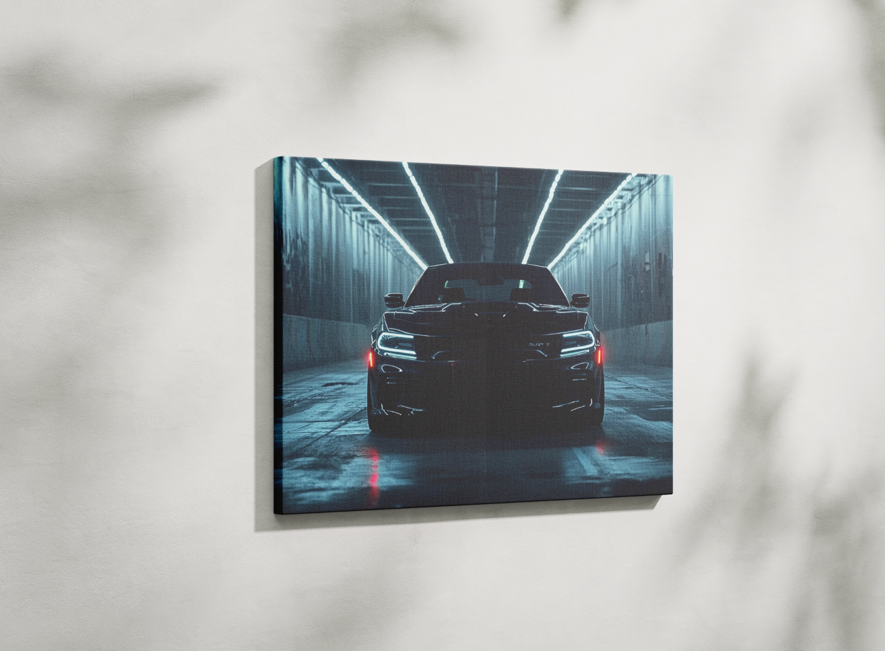 DODGE CHALLENGER CANVAS ART