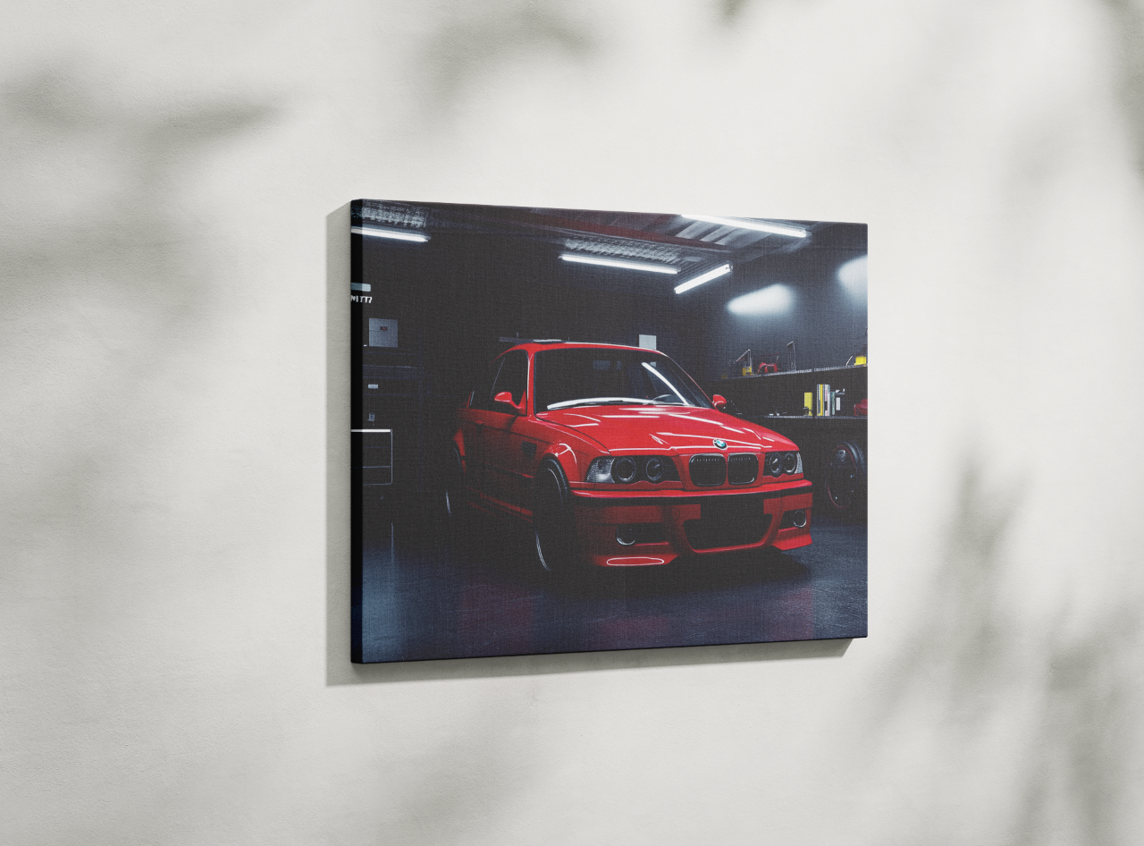 BMW CANVAS ART