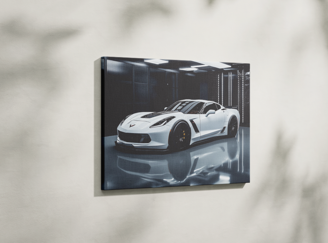 CORVETTE CANVAS ART