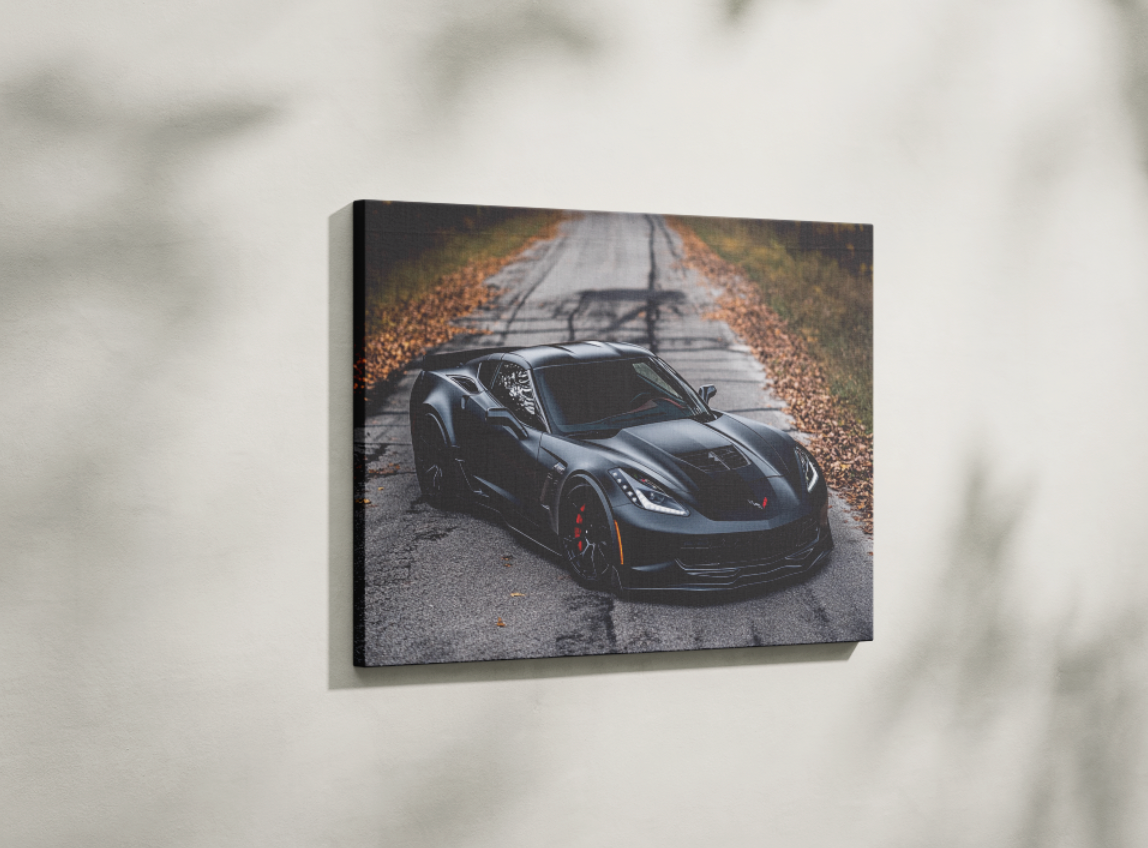 CORVETTE CANVAS ART