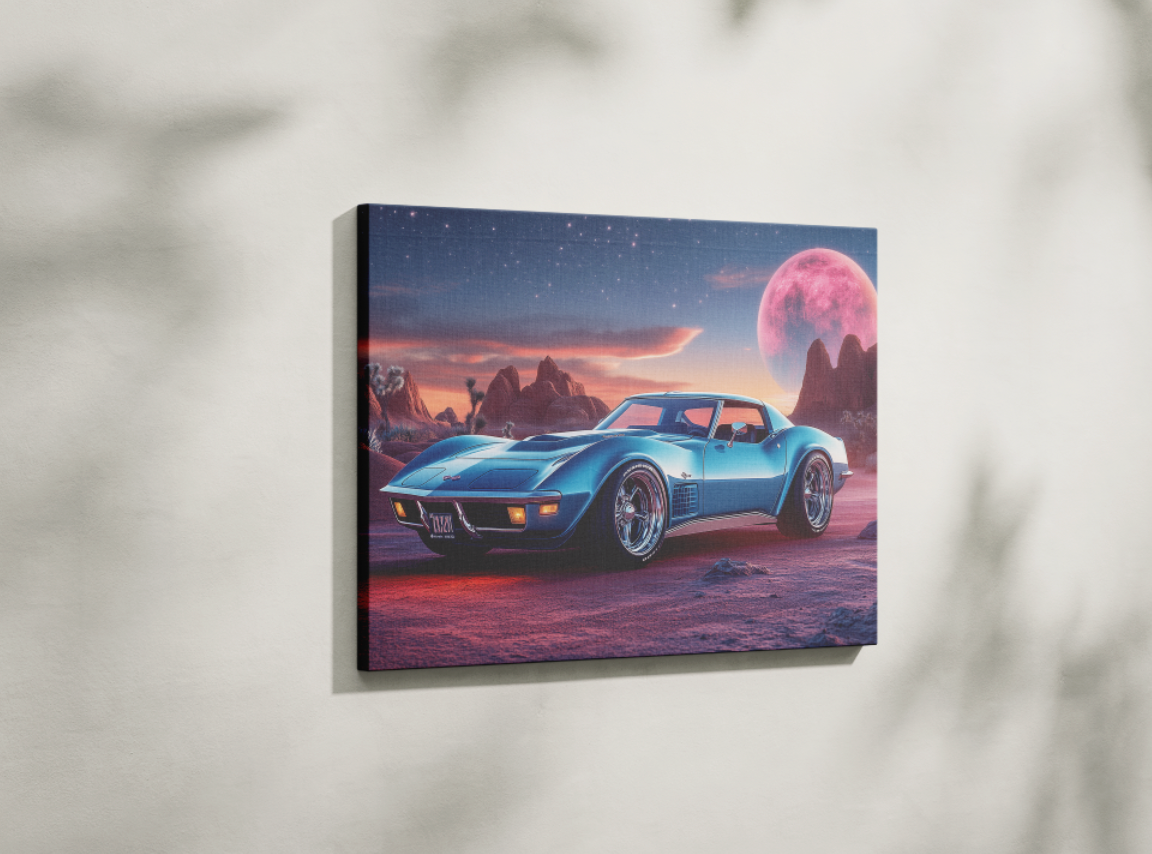 CORVETTE CANVAS ART