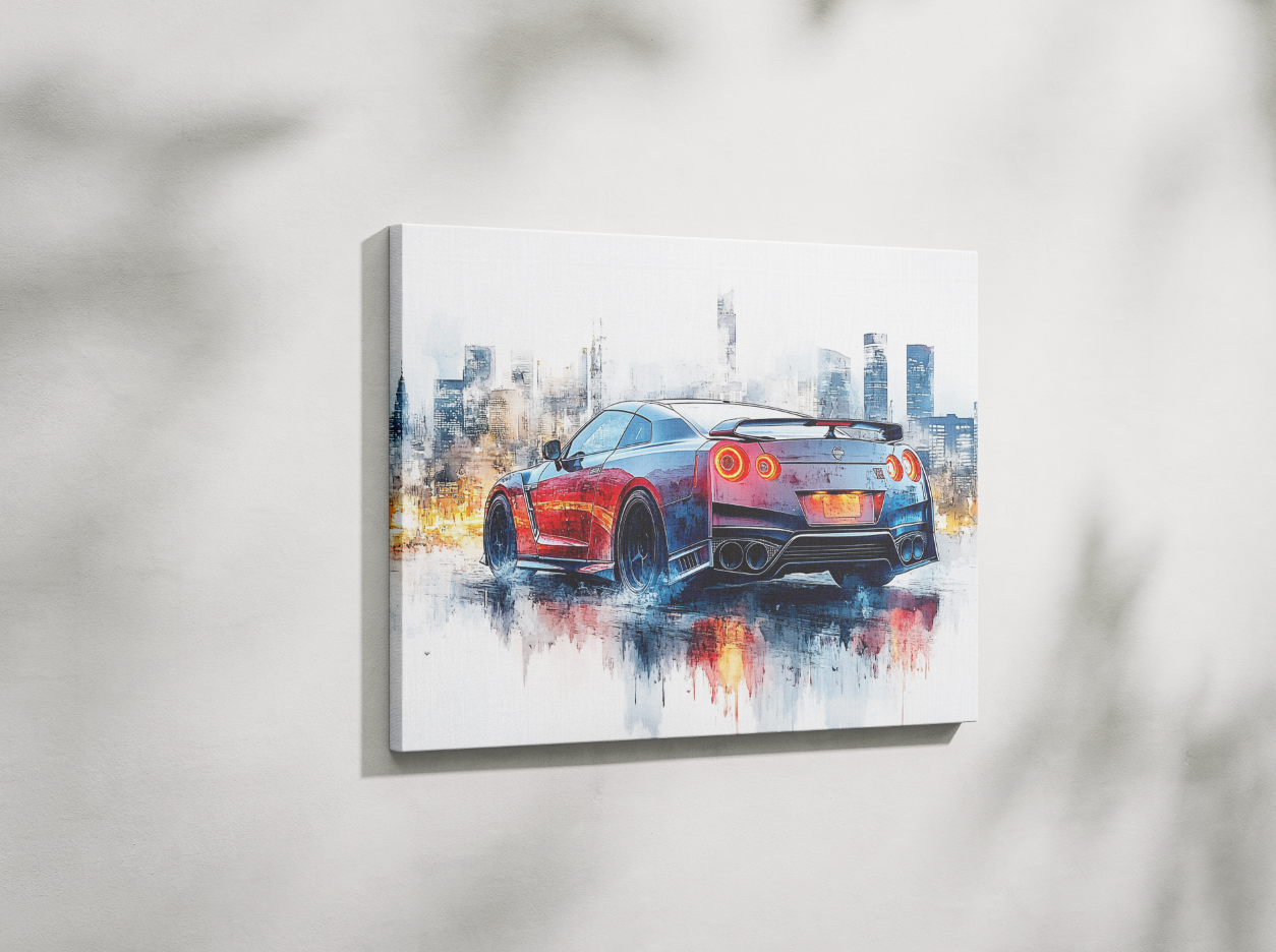 GTR CANVAS ART