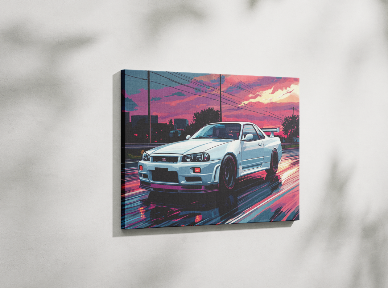 GTR CANVAS ART