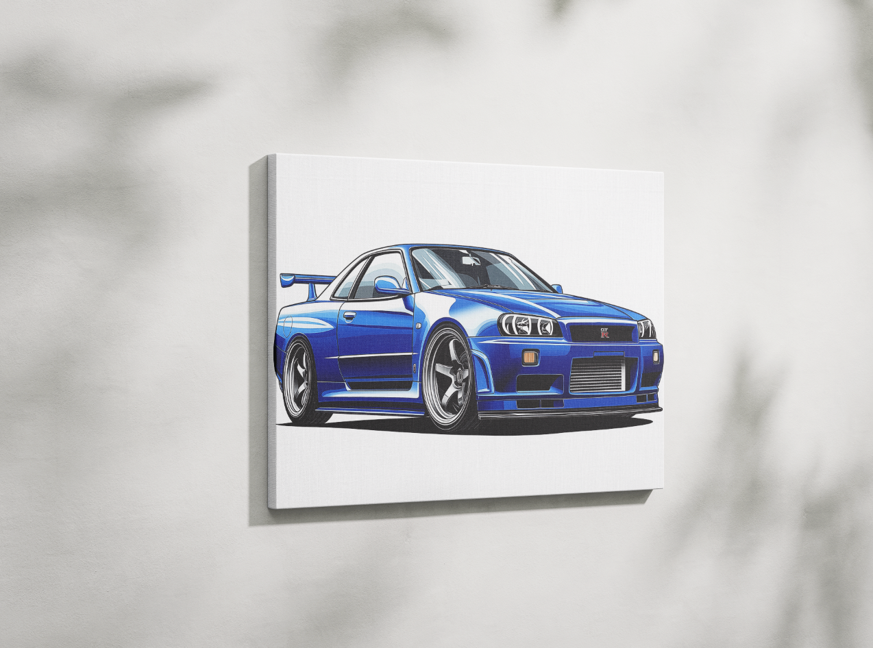 GTR CANVAS ART