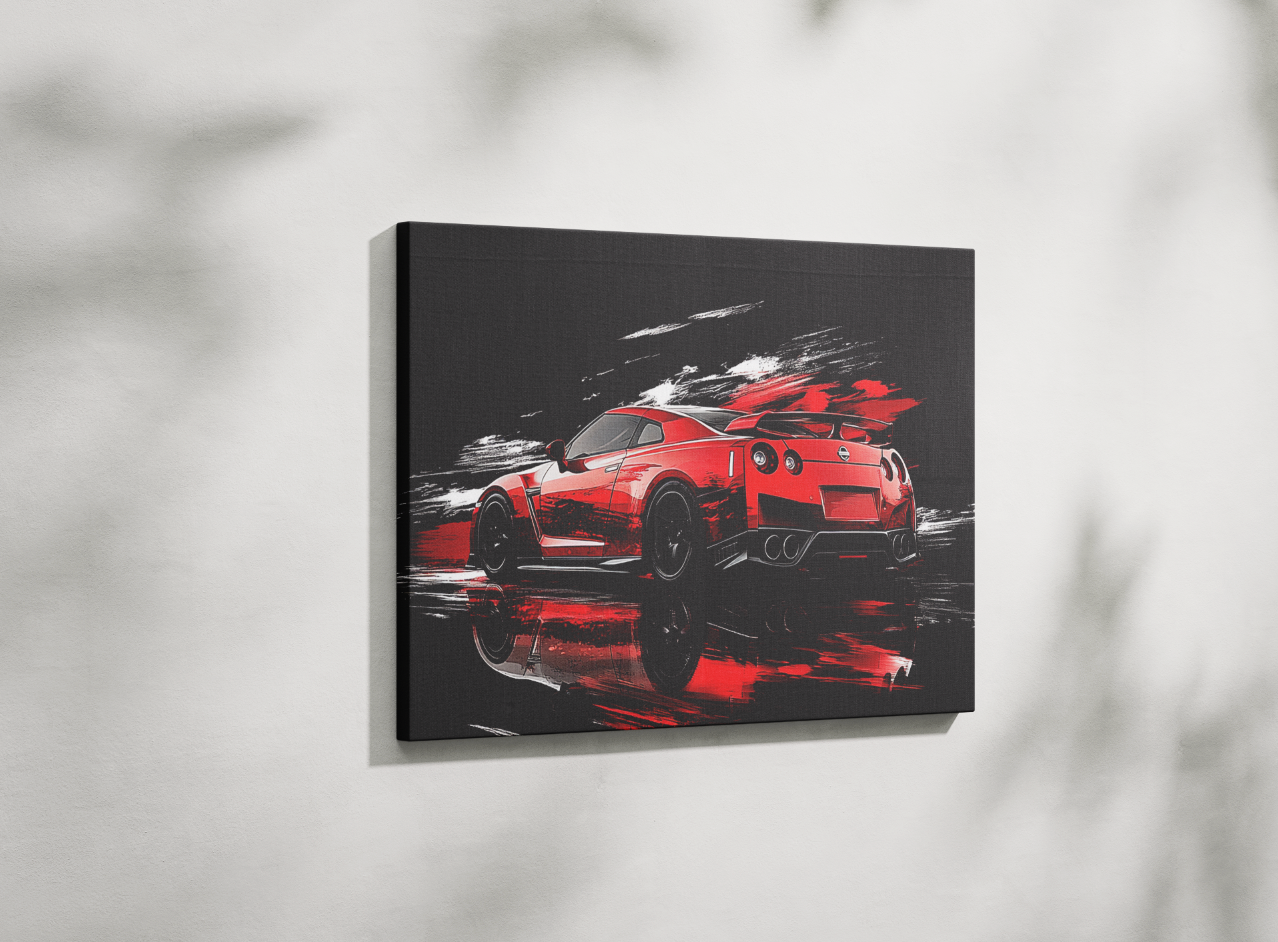 GTR CANVAS ART