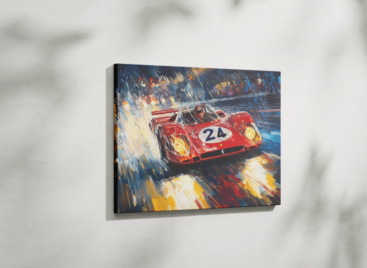 FERRARI CANVAS ART