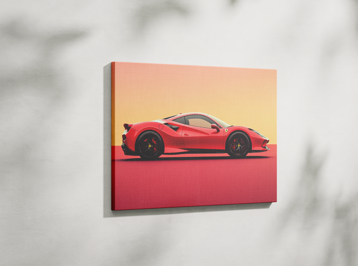 FERRARI CANVAS ART