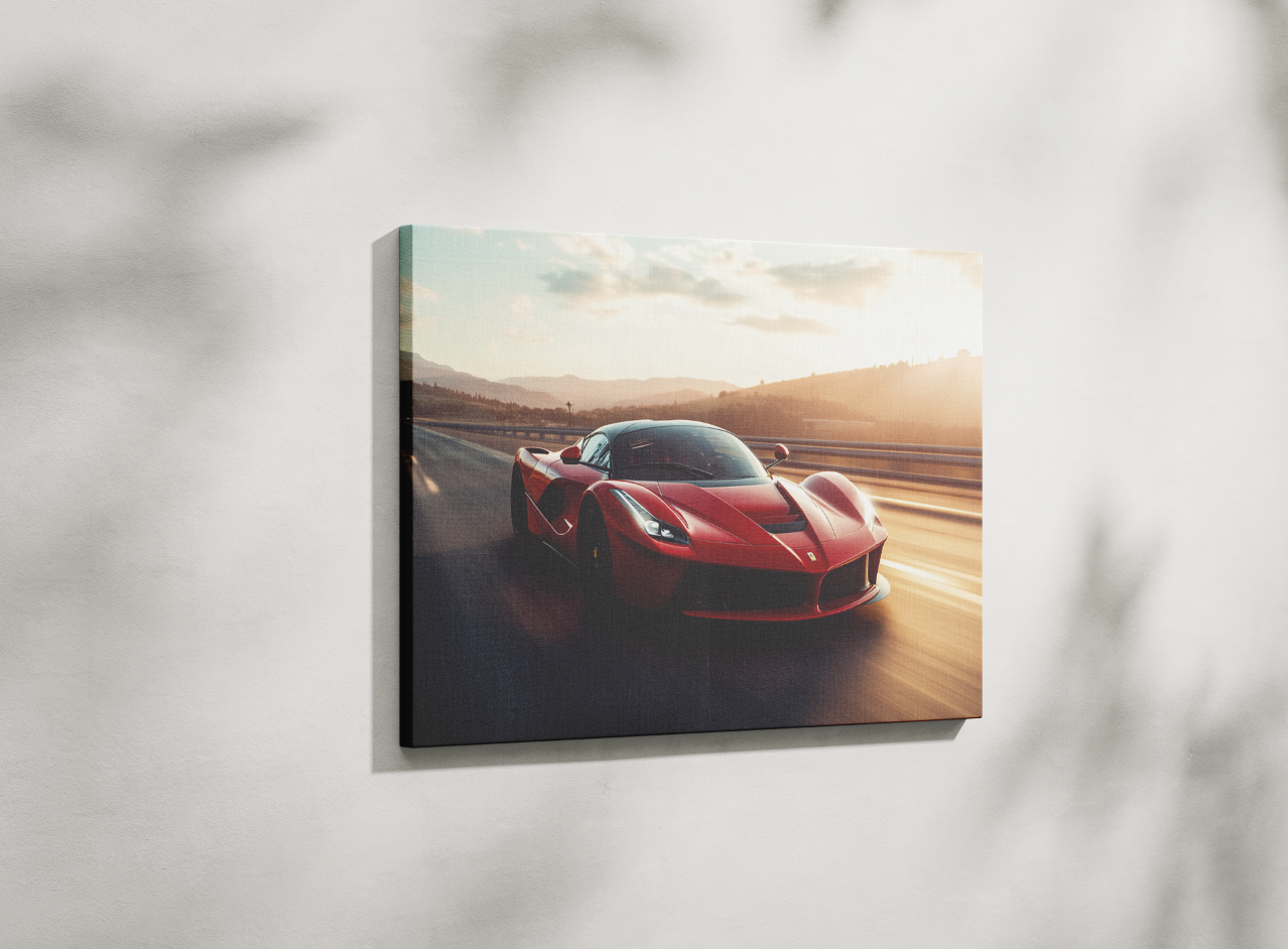 FERRARI CANVAS ART